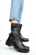 GHETE NEGRE PIELE NATURALA 07BASILEA