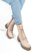 GHETE BEJ PIELE NATURALA 242823NBK