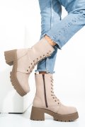 GHETE BEJ PIELE NATURALA 242823NBK