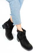 GHETE NEGRE PIELE NATURALA INTOARSA 06BASILEA