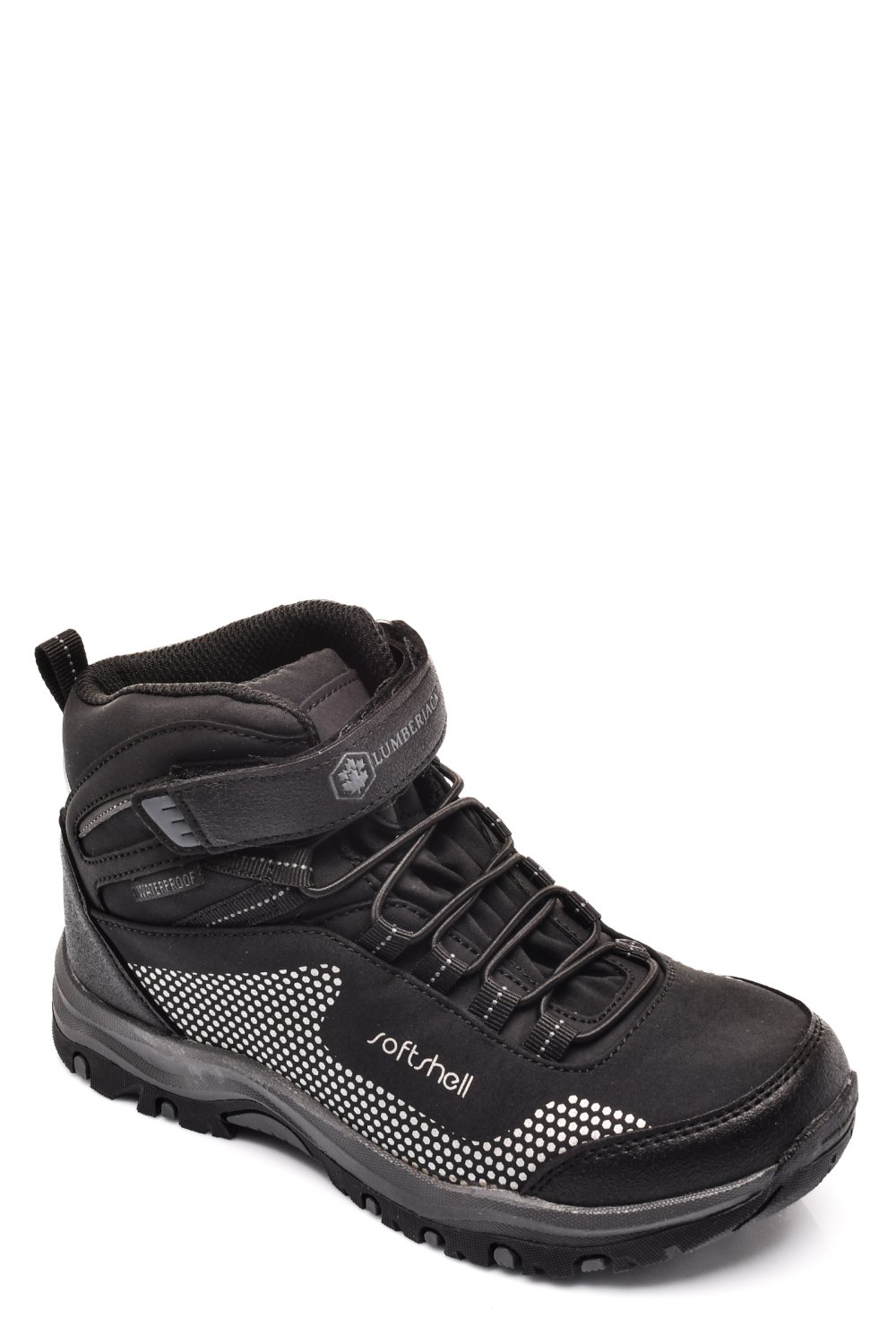 LUMBERJACK, GHETE IMPERMEABILE COPII BLACK FULLER-HI