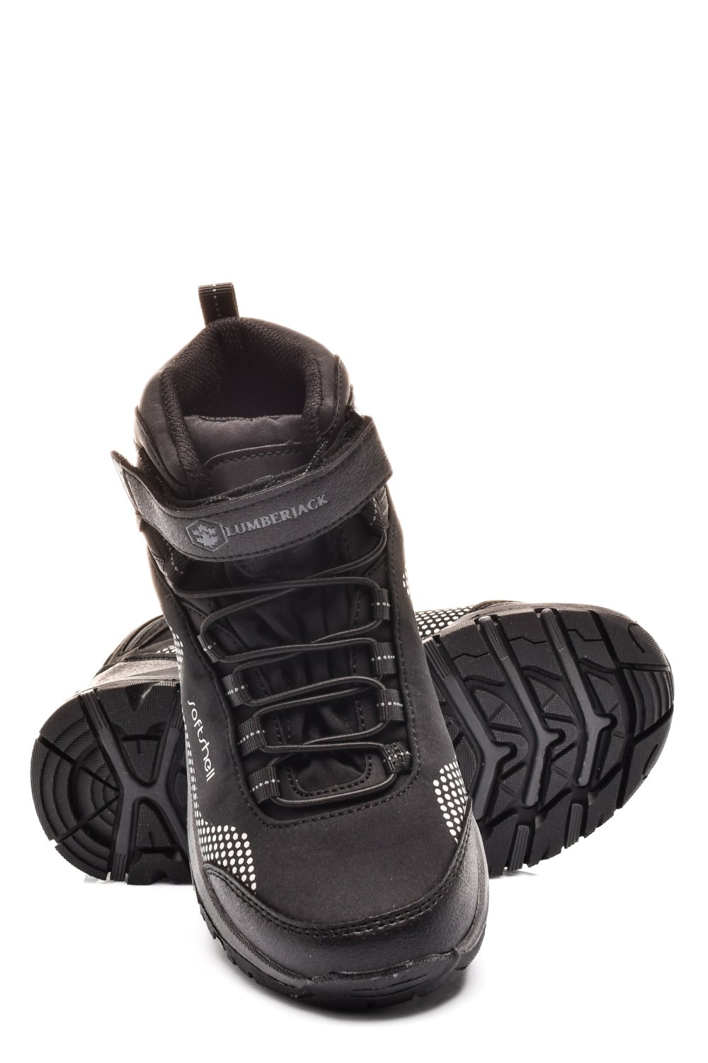 LUMBERJACK, GHETE IMPERMEABILE COPII BLACK FULLER-HI
