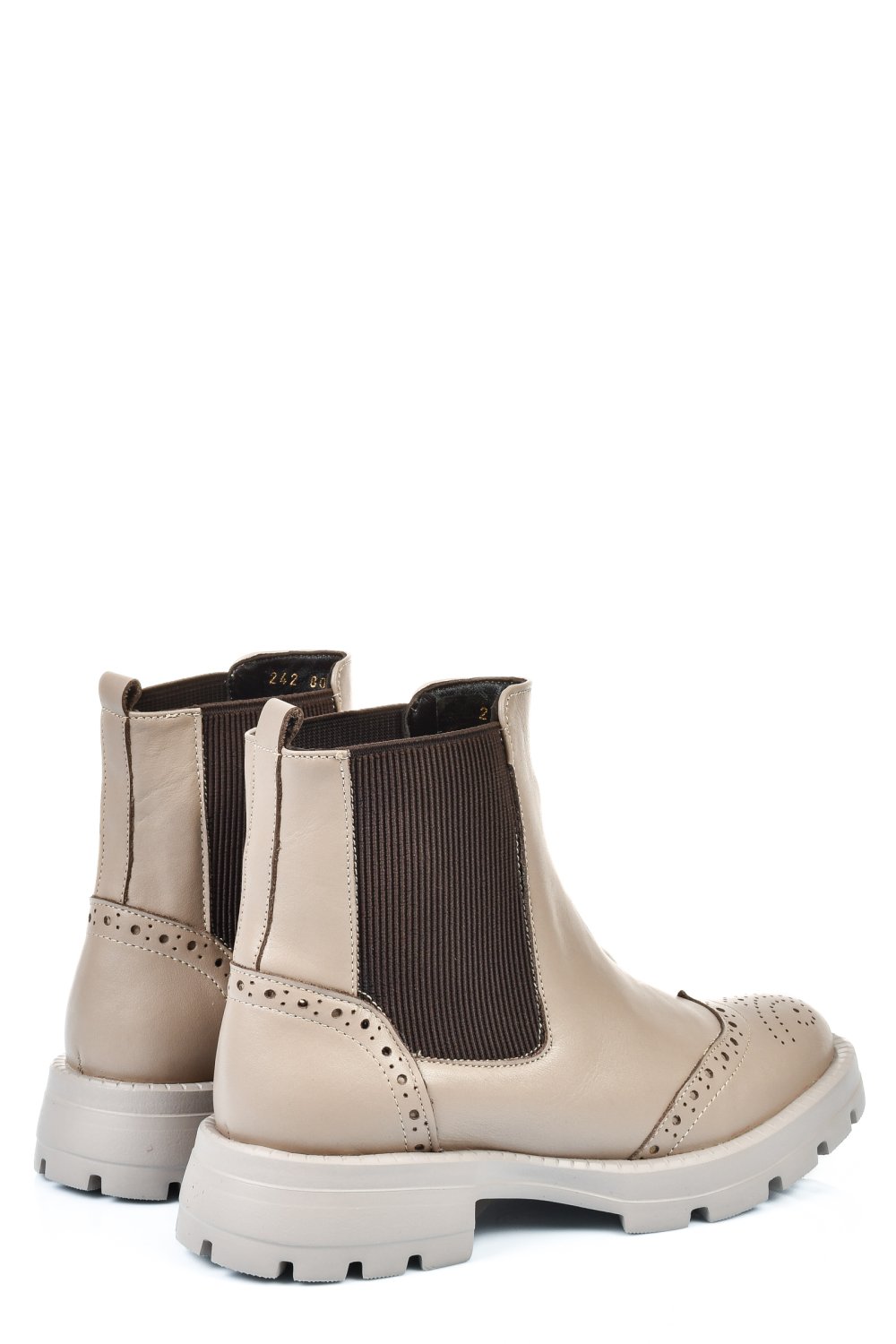 GHETE BEJ PIELE NATURALA 242802NP