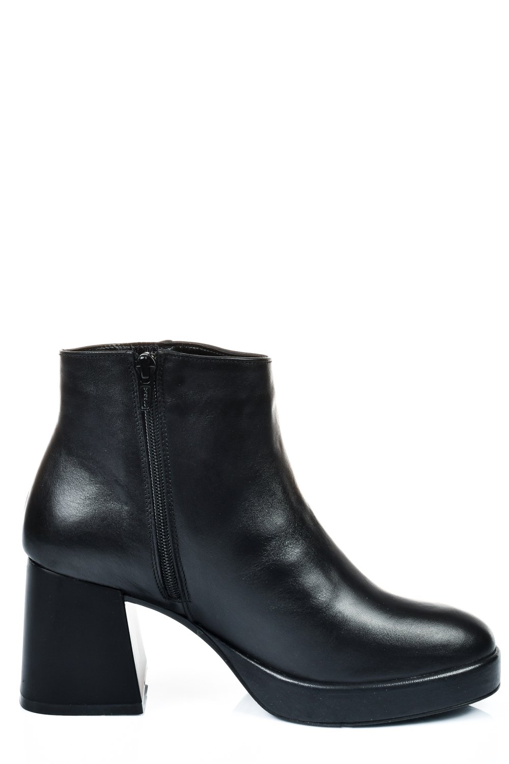 BOTINE NEGRE PIELE NATURALA 242827NP