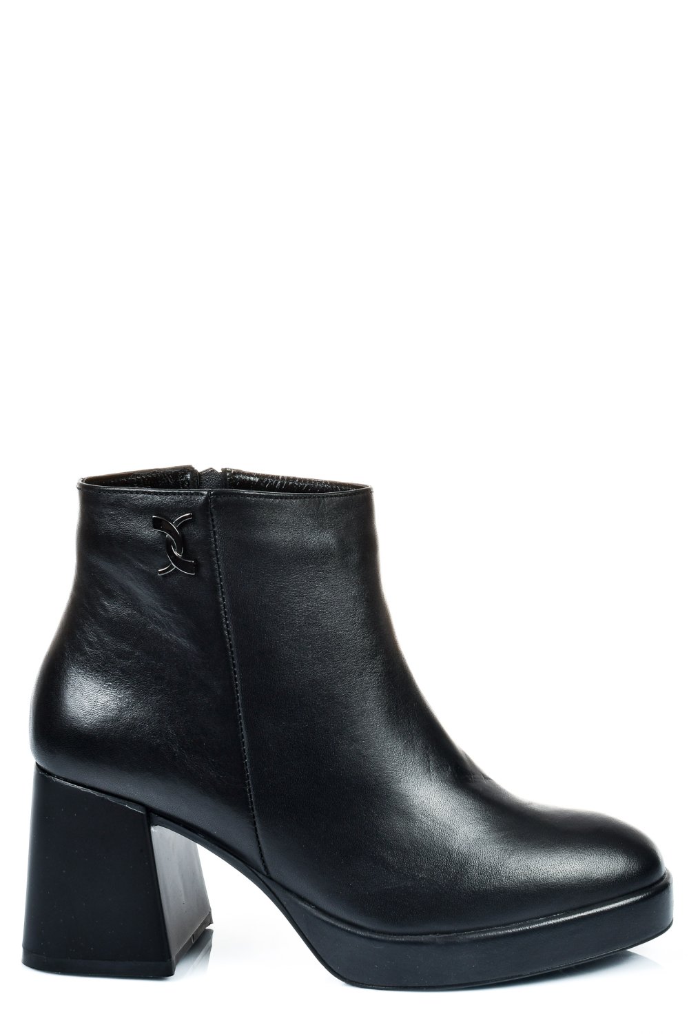BOTINE NEGRE PIELE NATURALA 242827NP