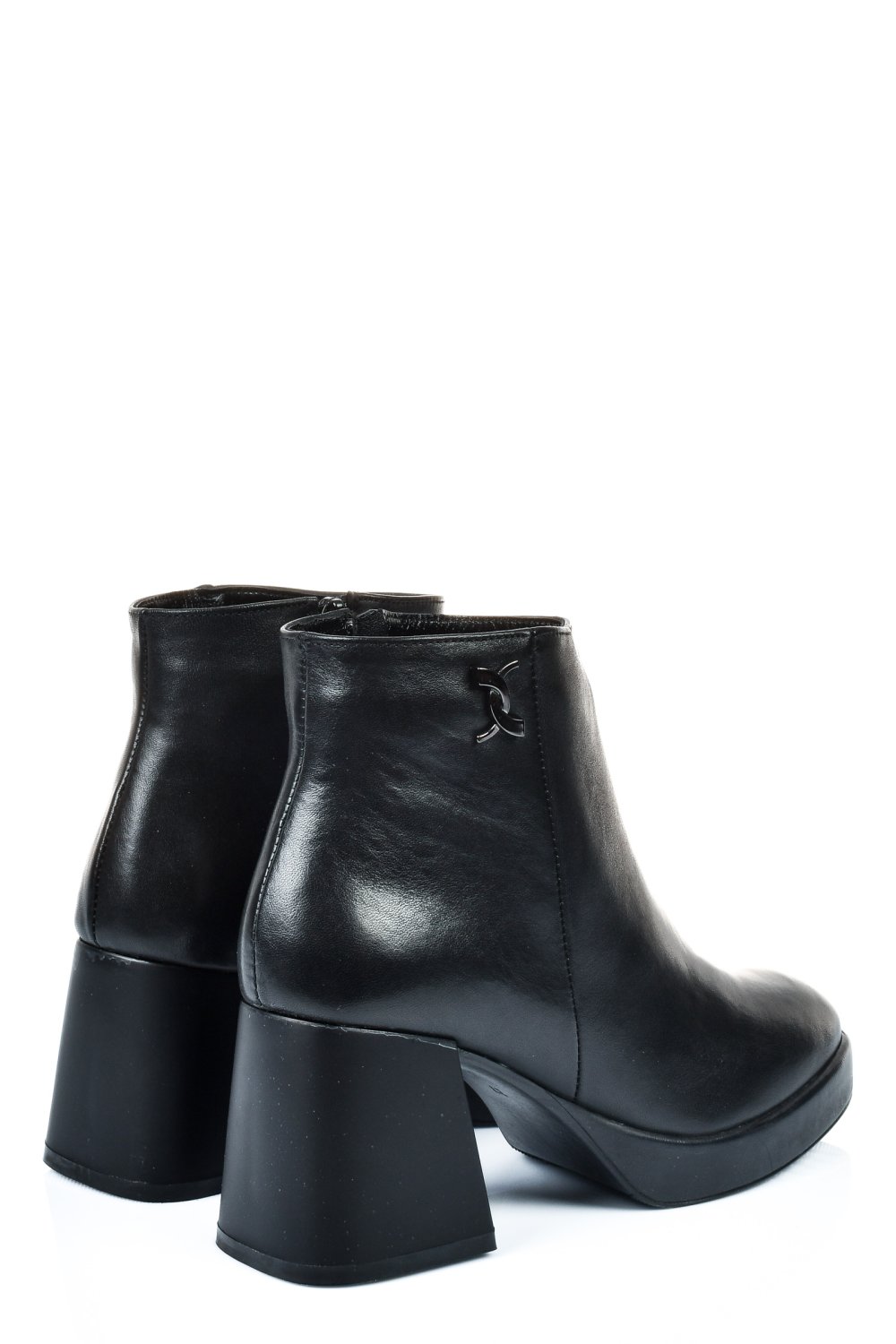 BOTINE NEGRE PIELE NATURALA 242827NP