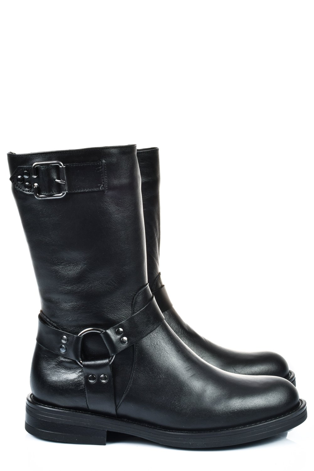 CIZME NEGRE PIELE NATURALA 242832NP
