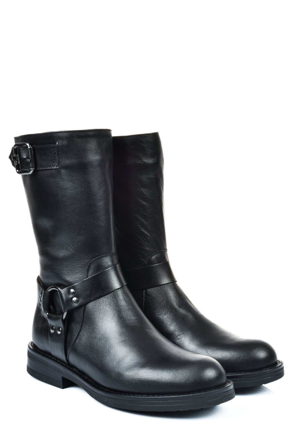 CIZME NEGRE PIELE NATURALA 242832NP
