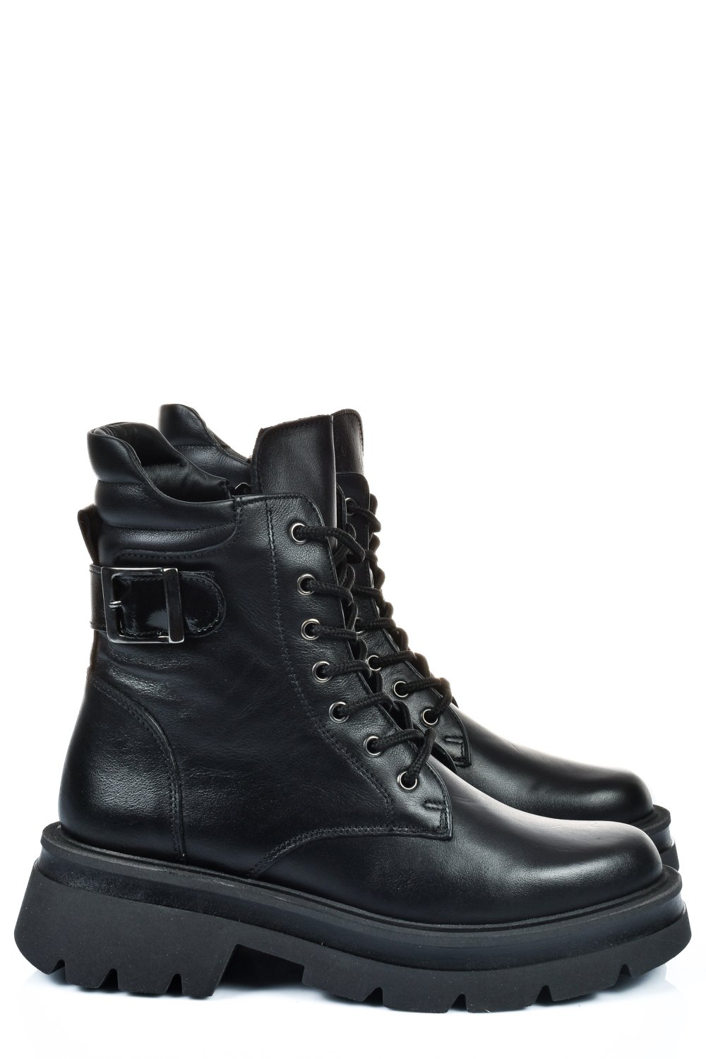 GHETE NEGRE PIELE NATURALA 242821NP