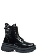 GHETE NEGRE PIELE NATURALA 242821NPK