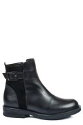 GHETE NEGRE PIELE NATURALA 242838NP/SP