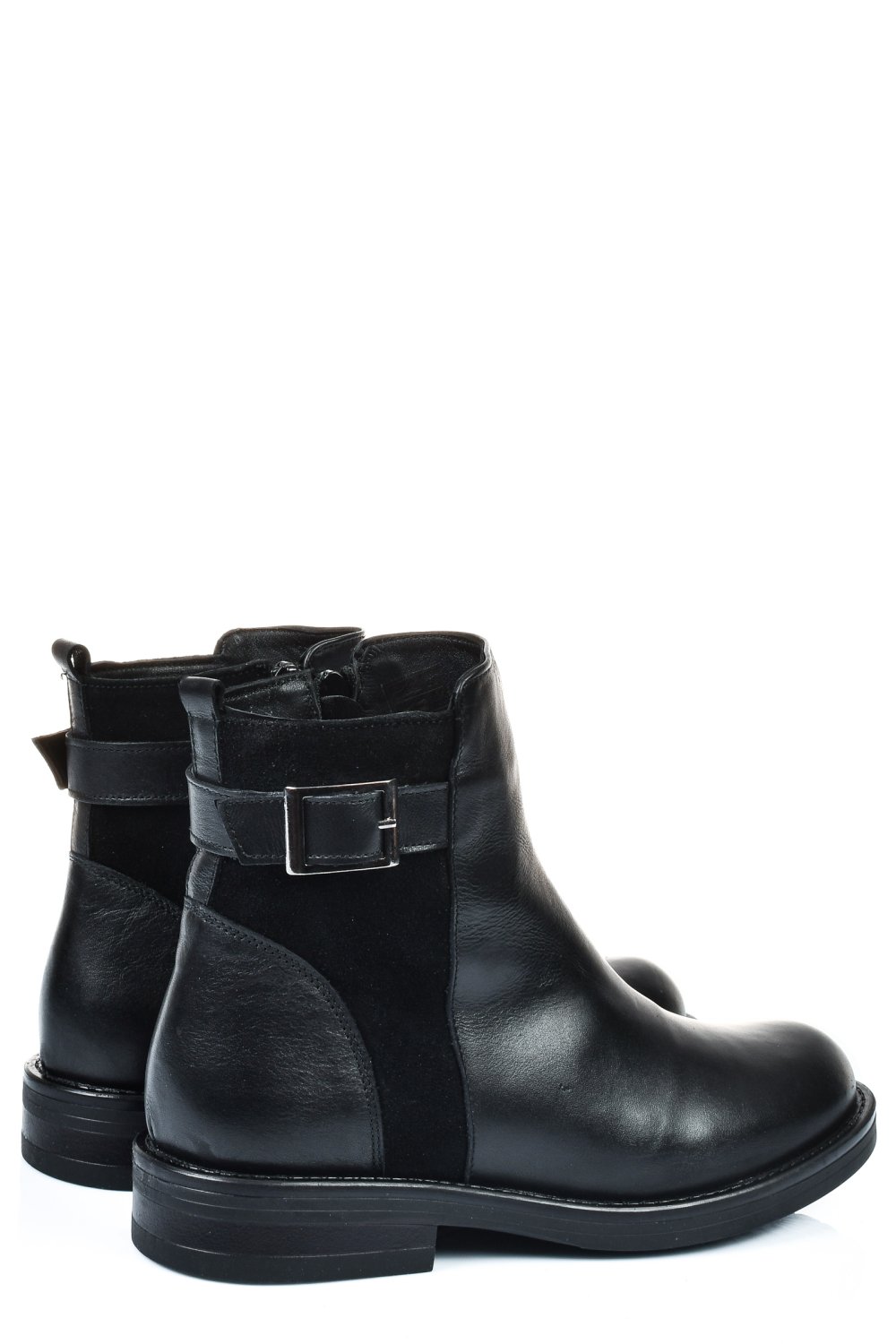 GHETE NEGRE PIELE NATURALA 242838NP/SP