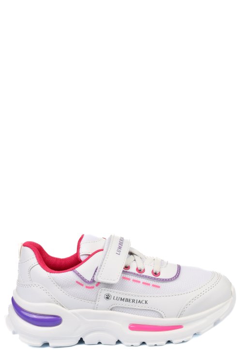 Lumberjack, pantofi sport copii white nurse-jr