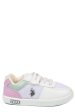 U.s. polo assn, pantofi sport copii white pink carren