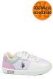 U.s. polo assn, pantofi sport copii white pink carren