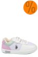U.s. polo assn, pantofi sport copii white pink carren