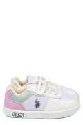 U.S. POLO ASSN, PANTOFI SPORT COPII WHITE PINK CARREN