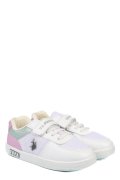U.S. POLO ASSN, PANTOFI SPORT COPII WHITE PINK CARREN