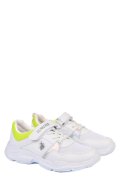 U.S. POLO ASSN, PANTOFI SPORT COPII WHITE RECESS