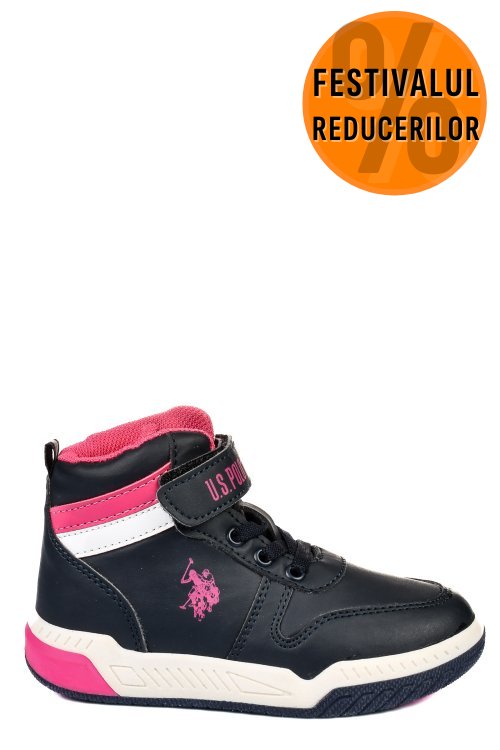 U.s. polo assn, ghete copii navy wanda