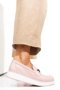 MOCASINI ROZ PIELE NATURALA TSP5942