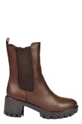 GHETE DAMA PIELE NATURALA MARO INCHIS TOC MIC 8S77799