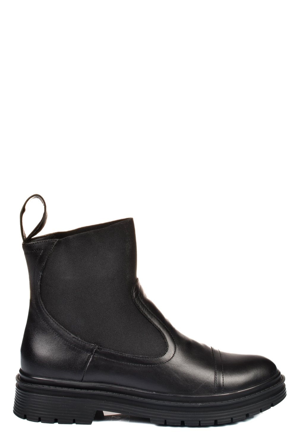 GHETE NEGRE PIELE NATURALA 9S77494