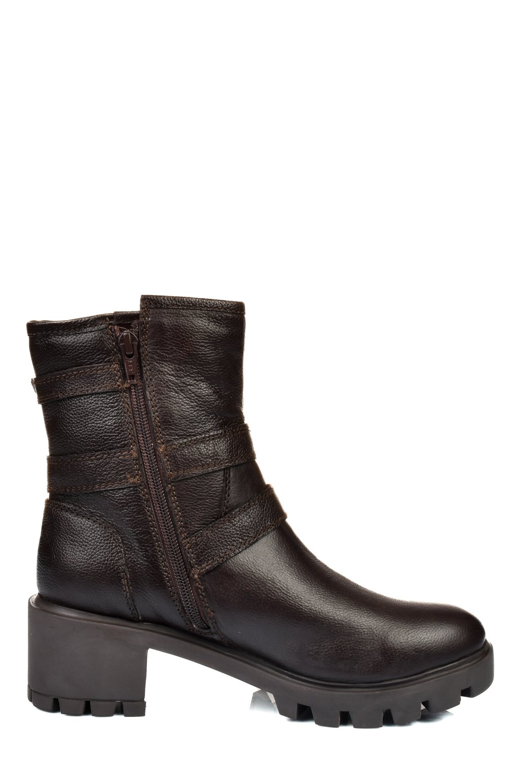 GHETE DAMA DE IARNA PIELE NATURALA MARO INCHIS 7S77768