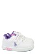U.s. polo assn, pantofi sport copii white lila cameron