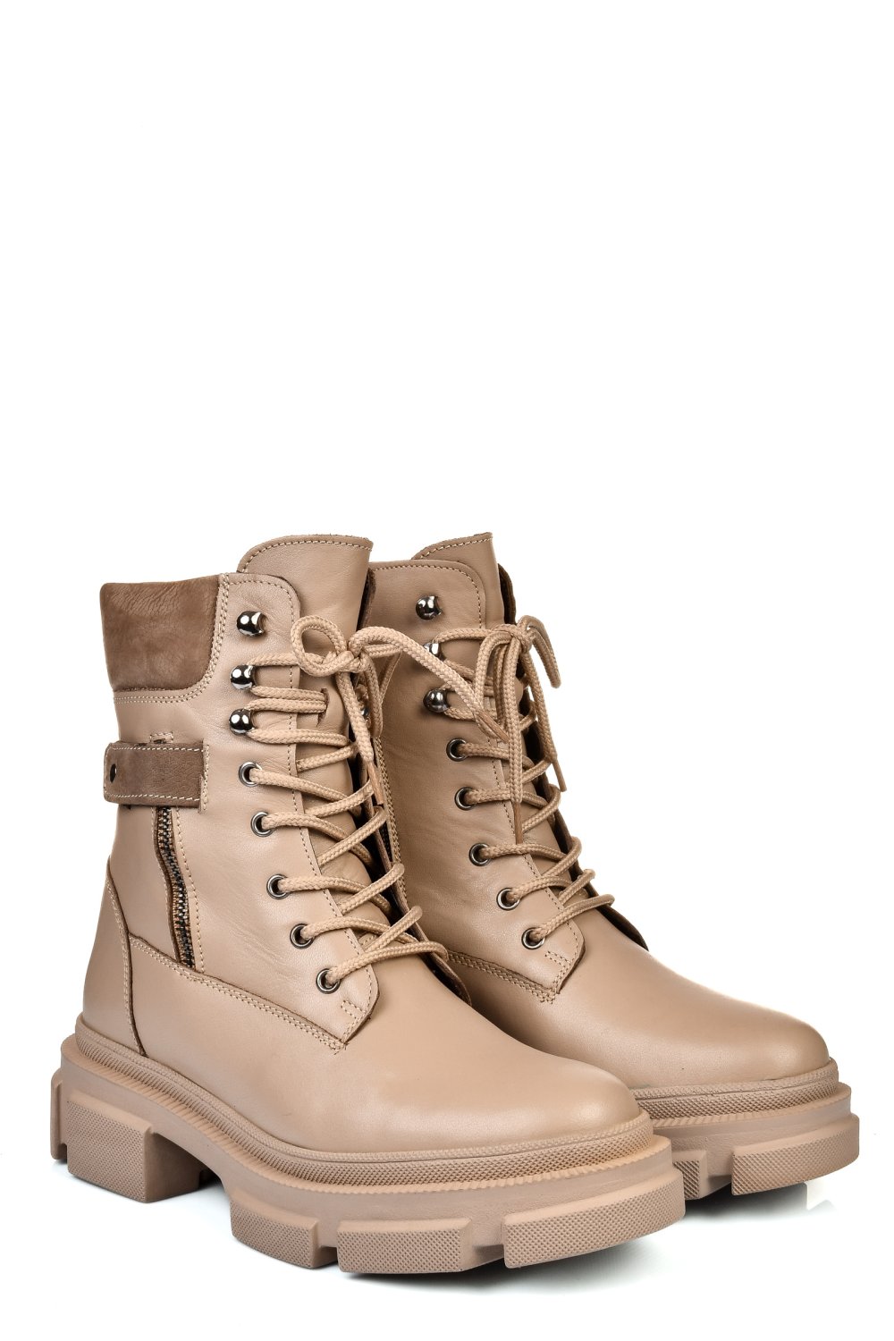 GHETE BEJ PIELE NATURALA 212887NP