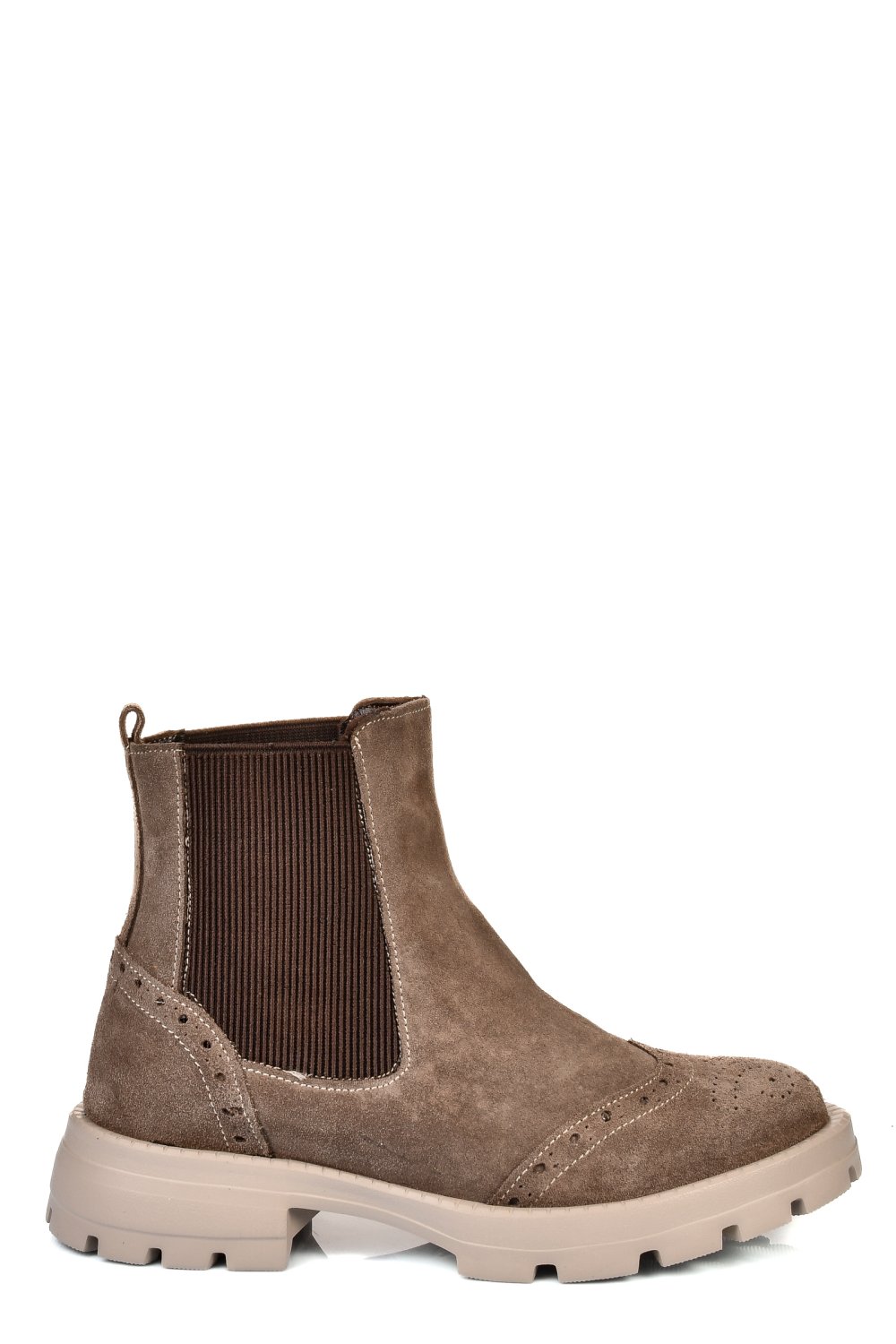 GHETE BEJ PIELE NATURALA INTOARSA 242802SP