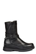 GHETE NEGRE PIELE NATURALA 242817NP