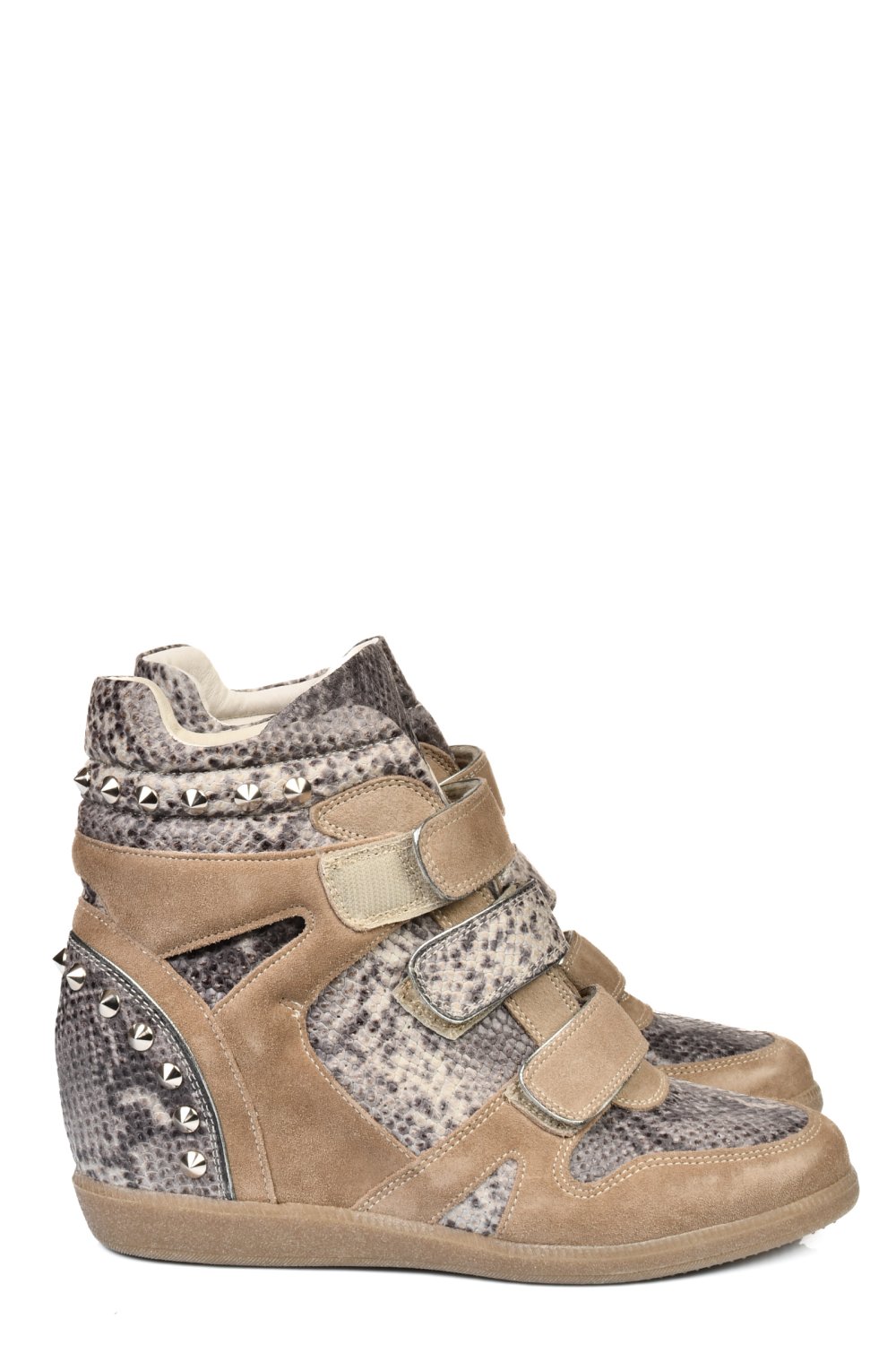 SNEAKERS MARO PIELE NATURALA INTOARSA CS77LE101591