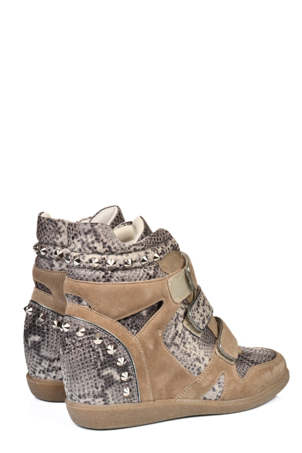 SNEAKERS MARO PIELE NATURALA INTOARSA CS77LE101591