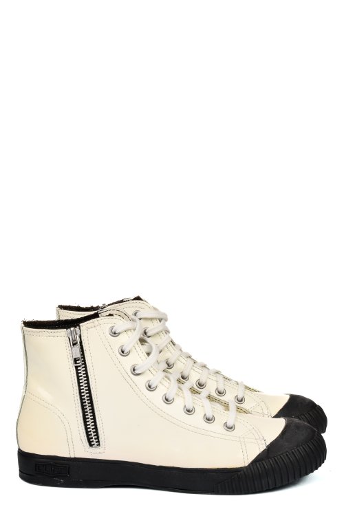 Ghete bej piele naturala lacuita cl0024