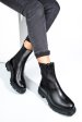 Ghete negre piele naturala vb254202