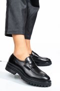 PANTOFI NEGRI PIELE NATURALA UB033205