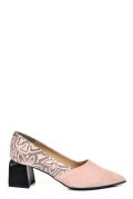 PANTOFI NUDE PIELE NATURALA INTOARSA 5S77460