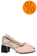 PANTOFI NUDE PIELE NATURALA INTOARSA 5S77460
