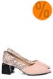 Pantofi nude piele naturala intoarsa 5s77460