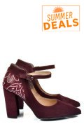 PANTOFI VISINII PIELE NATURALA INTOARSA 5S77909