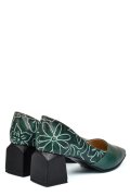 PANTOFI VERZI PIELE NATURALA 5S77460