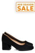 PANTOFI NEGRI PIELE NATURALA INTOARSA 5S77003