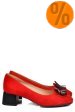 Pantofi rosii piele naturala intoarsa 5s77555