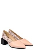 PANTOFI NUDE PIELE NATURALA 5S77460B