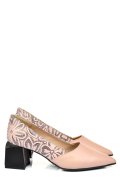 PANTOFI NUDE PIELE NATURALA 5S77460B