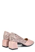 PANTOFI ROZ PIELE NATURALA INTOARSA 5S77460