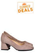 PANTOFI CAPPUCCINO PIELE NATURALA INTOARSA 5S77003