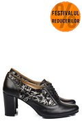 PANTOFI BLACK GOLD PIELE NATURALA 2S7753