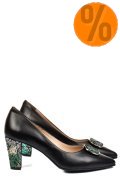 PANTOFI NEGRI PIELE NATURALA 5S77655